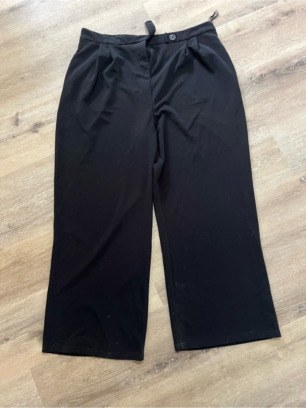 Bella Canvas Black Wide Leg Pants